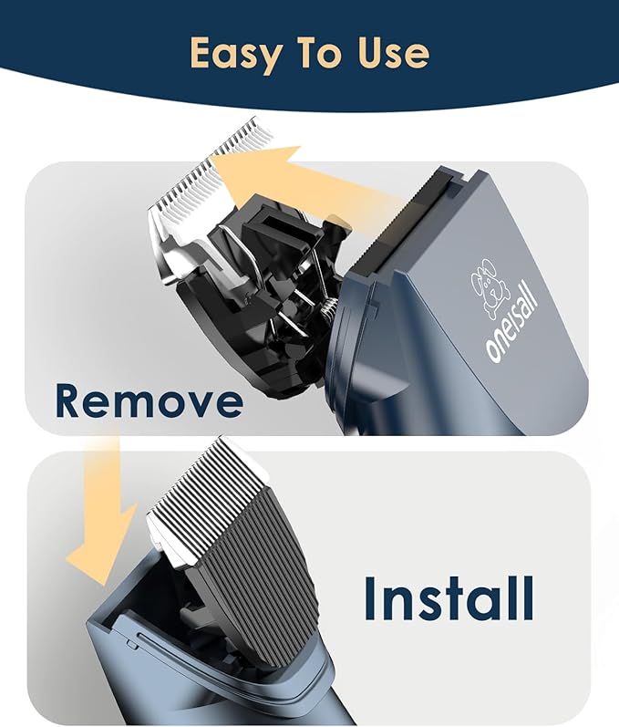 oneisall Cat Clippers for Matted Hair 2 Speed