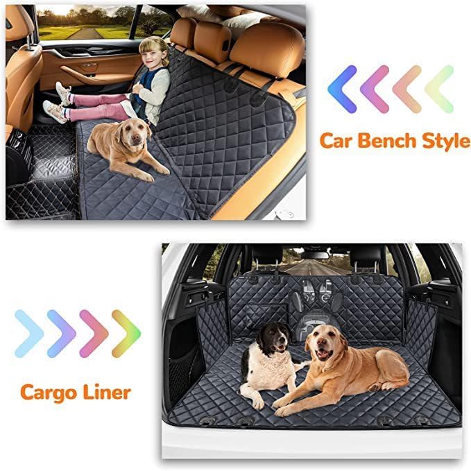 Dog Car Seat Cover for Back Seat