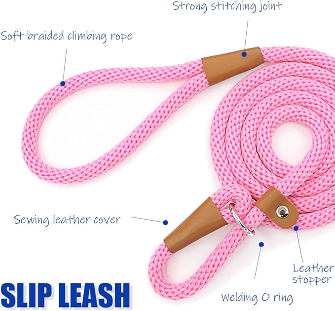 lynxking Dog Leash Slip Lead 5 6 8