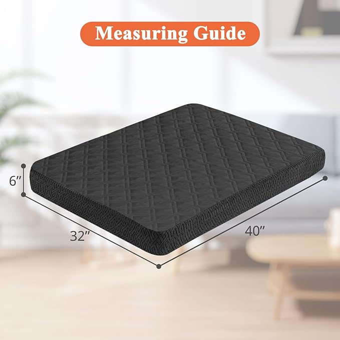 Dog Bed Covers Replacement Washable 40Lx32Wx6H Inches