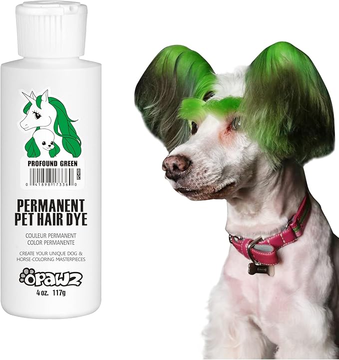 OPAWZ Permanent Dog Hair Dye 20 Washes,