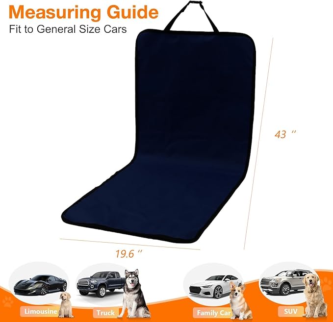 Front Dog Car Seat Cover