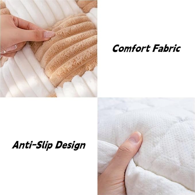 Washable Pet Bed Couch Cover,Funny Cat Mat Sofa Cover,Anti-Slip Dog Bed Sofa Cover,Pet Friendly Sofa Cover for Large Dogs (Light Coffee 70x150 cm/28 59in)