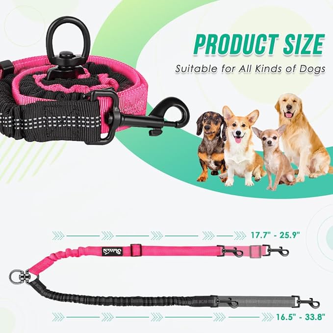 Two Dog Lead 2 in 1 Upgraded