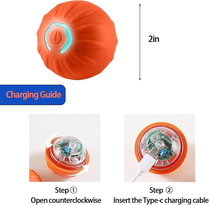 Trumoon Interactive Dog Jumping Ball Toy