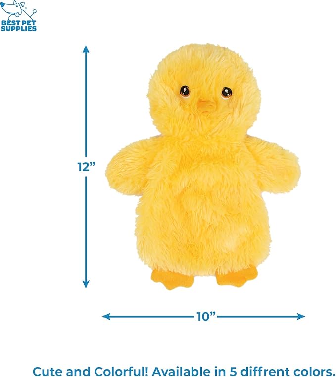 Best Pet Supplies Chicken Crinkle Plush Dog Toys for Interactive Play