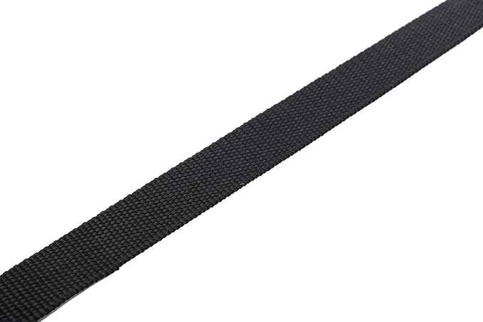Adjustable Nylon Dog Collar 1 Inch 3/4 Inch 5/8 Inch Dogs(3/4 Inch,Black)