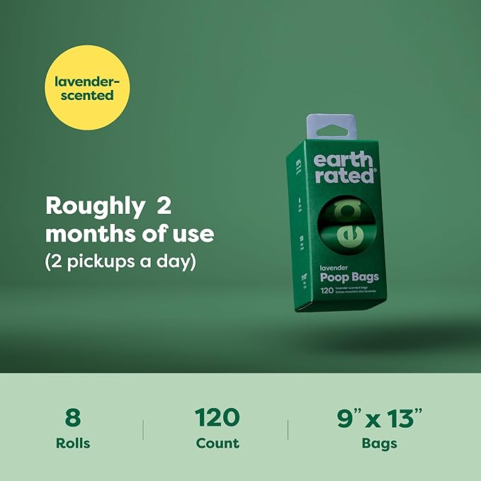 Earth Rated Dog Poop Bags 120 Count