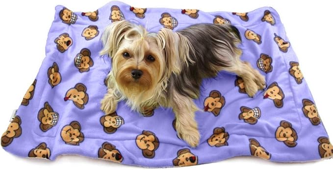 Klippo Dog/Puppy Silly Monkey Ultra-Plush Blanket ONE Size