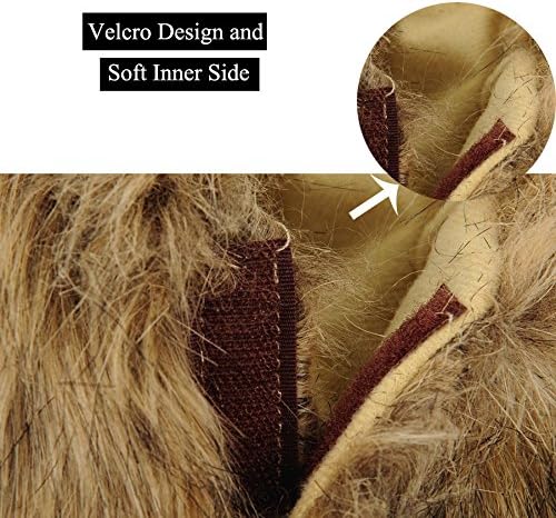 NAMSAN Lion Mane for Cat Small Dog Halloween