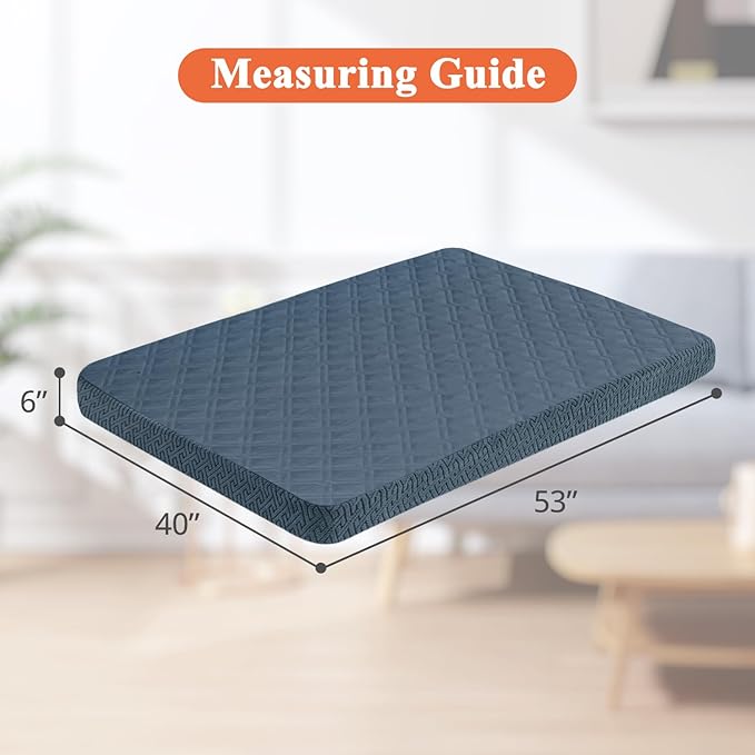 Dog Bed Covers Replacement Washable 53Lx40Wx16H Inches