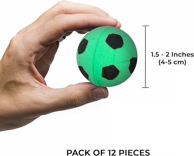 Vila Cat Soccer Balls 1.5” -2” 12 Pcs