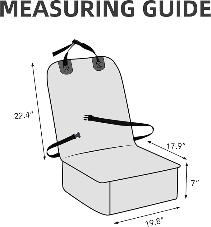 Easy-Going Waterproof Dog Car Seat Cover