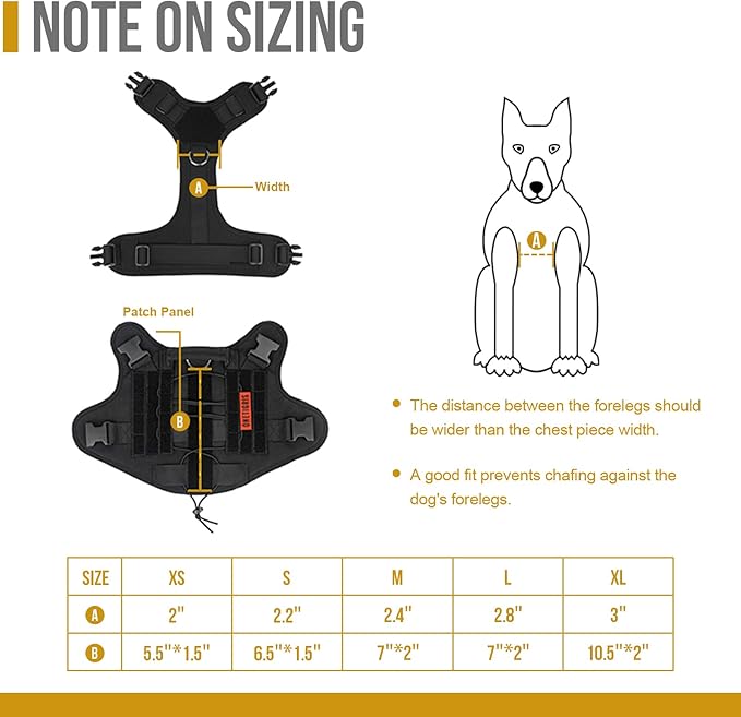OneTigris Tactical Dog Harness