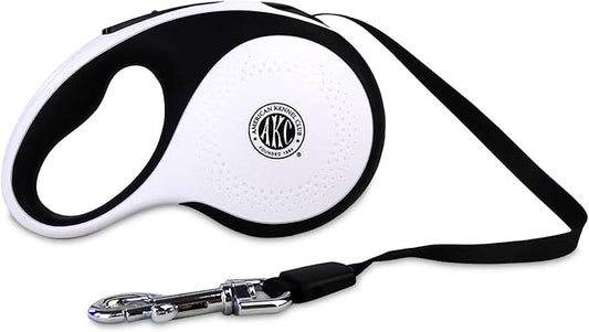 American Kennel Club Retractable Tangle-Free Dog Leash 16.4ft, for 110 lbs,