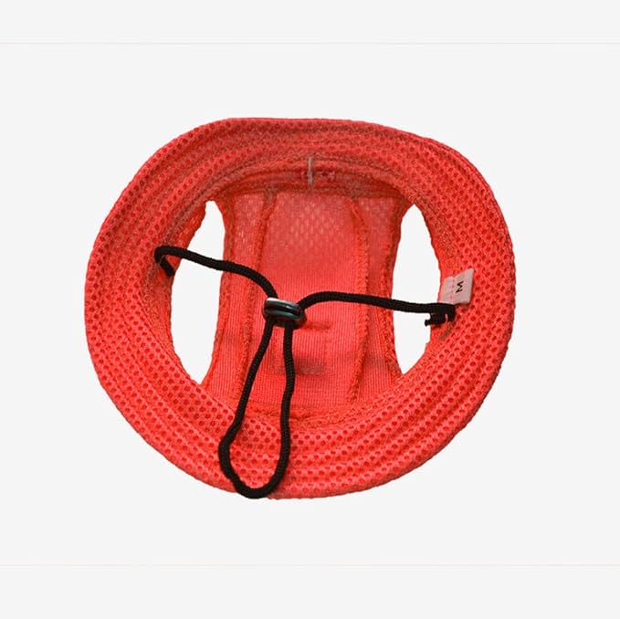 Leconpet Princess Pet Hat Dog Caps Hats with Neck Strap Adjustable Comfortable Ear Holes for Small Medium Dogs in Outdoor Sun Protection (S