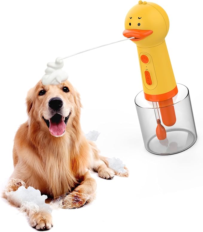 Electric Dog Cleaning Foam Machine Sprayer 9 in 3.2 in 3.2in 350ml 1200mAh Ultra IPX7 Waterproof