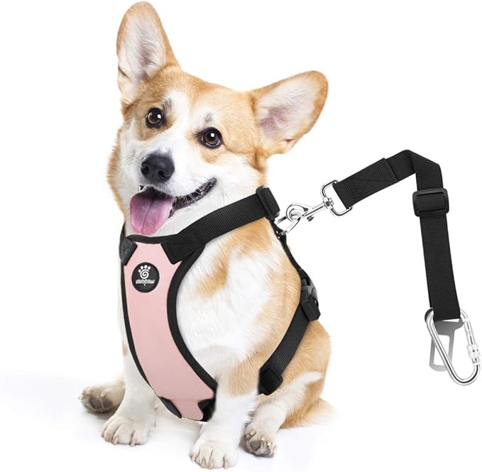 Dog Vehicle Safety Vest Harness
