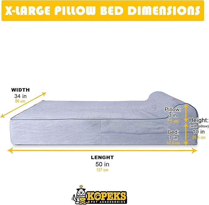 KOPEKS Replacement Liner Waterproof Protector JUMBO XL size bed with Pillow