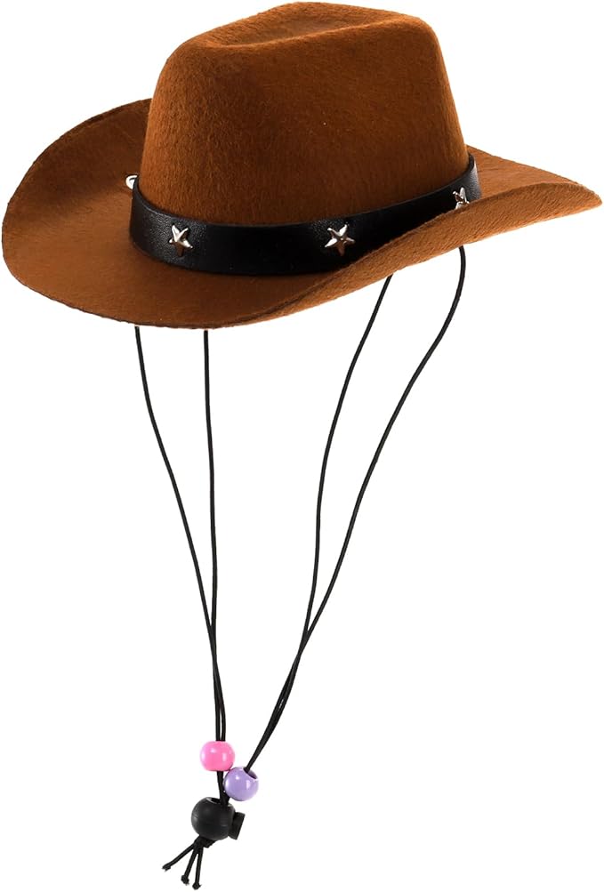 4 Pack Pet Cowboy Costume Accessories Set 2 Pcs 2 Pcs