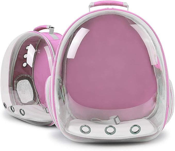 Magik Astronaut Pet Cat Dog Kitten Puppy Carrier Backpack Travel Full-View Breathable Bag Case Capsule for Small Dog and Cats