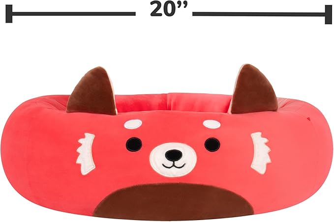 Squishmallows Original 20-Inch Cici The Red Panda Pet Bed
