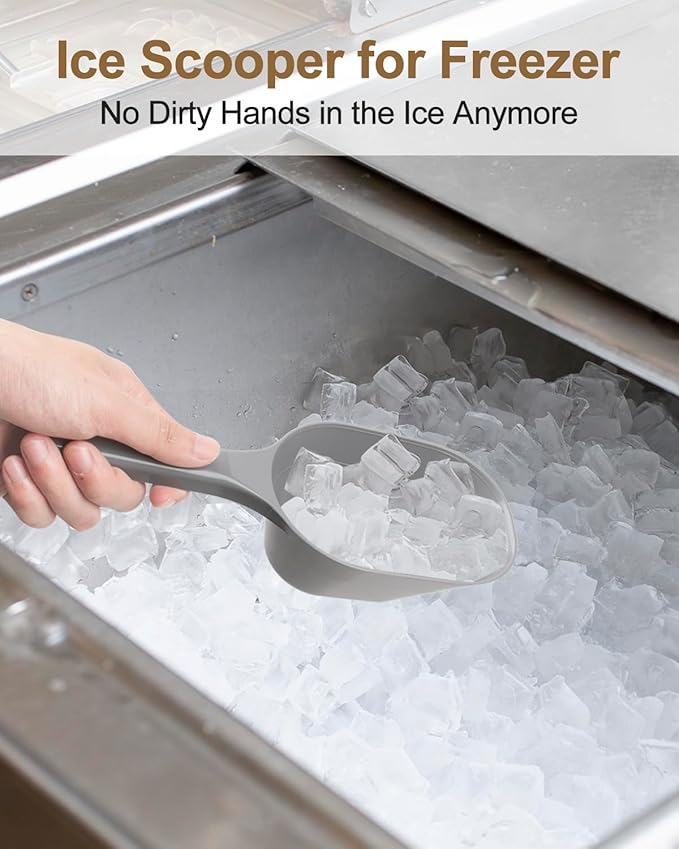 ANVS 3 PACK Dog Food Scoop 1 Cup Capacity 1/2 Cup 1 Cup