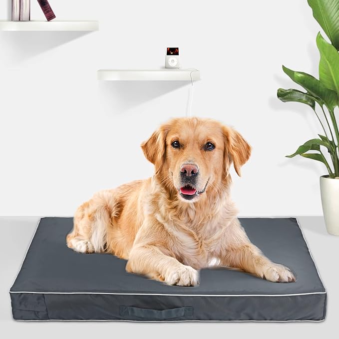 Chinchilla Waterproof Heavy Dog Bed Cover Washable