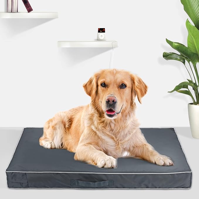 Chinchilla Waterproof Heavy Dog Bed Cover Washable