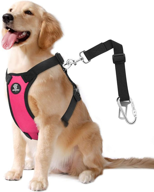 Dog Vehicle Safety Vest Harness