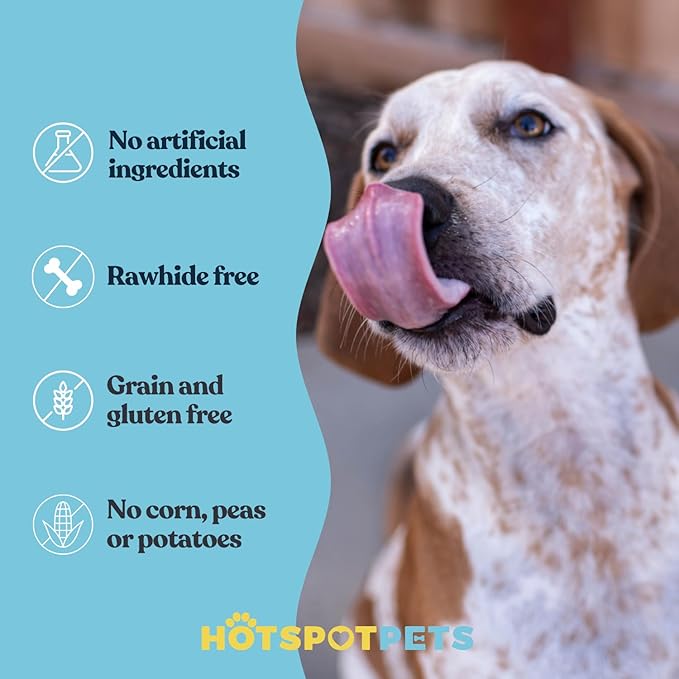 hotspot pets Freeze Dried Salmon Skin Flakes (1LB) 3-6 Fish