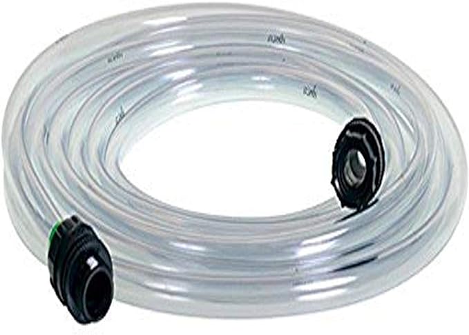 Python No Spill Clean and Fill Aquarium Gravel Tube Hose Extension 20-Feet