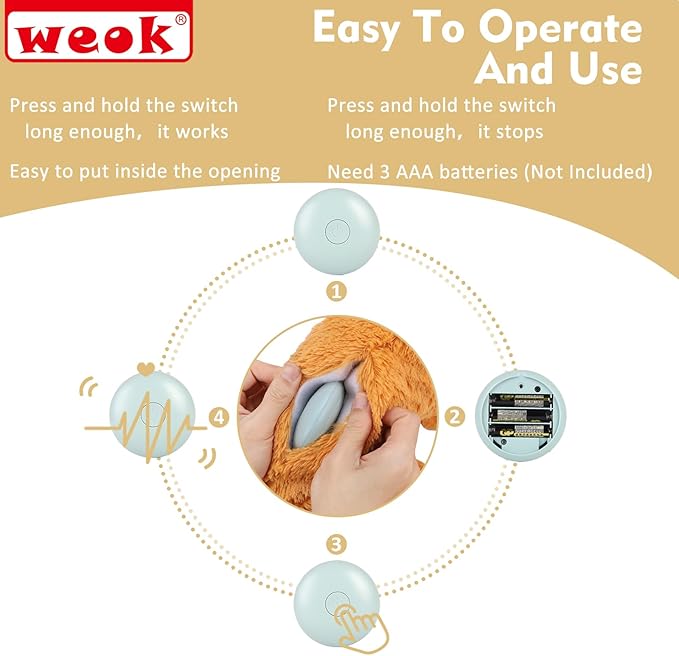 Heartbeat Puppy Toy