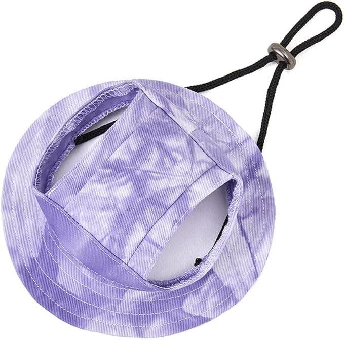 Dog Princess Hat Round Brim