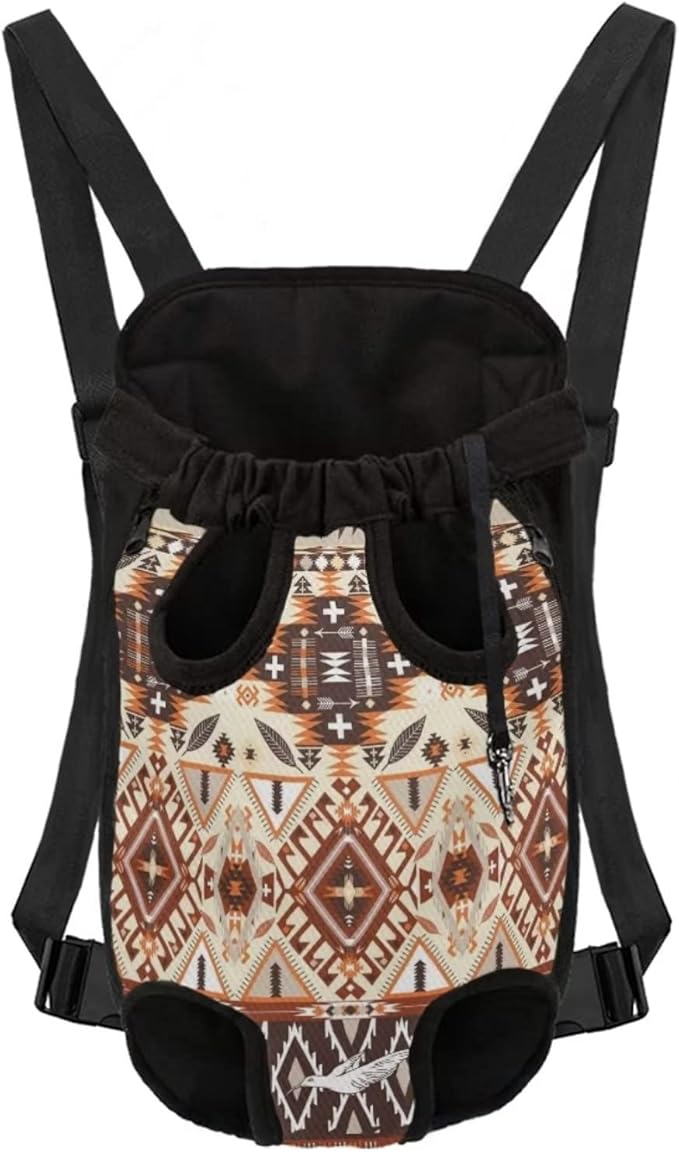 Aztec Tribe Pattern Dog Carrier
