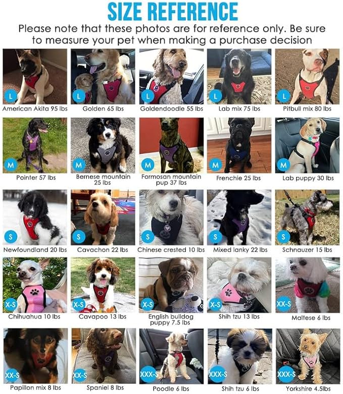 SlowTon Dog Seat Belt Harness for Car