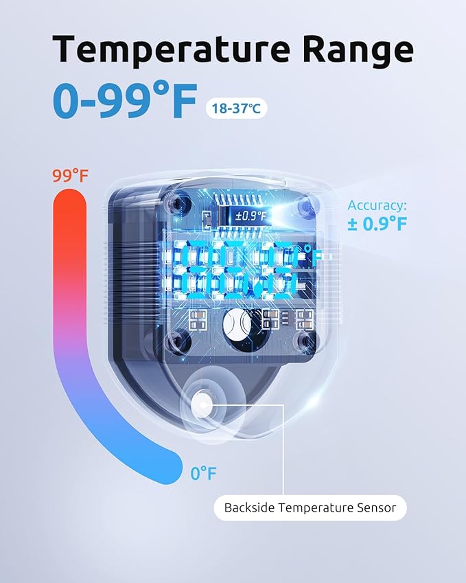 Aquarium Magnetic Cleaner with Thermometer