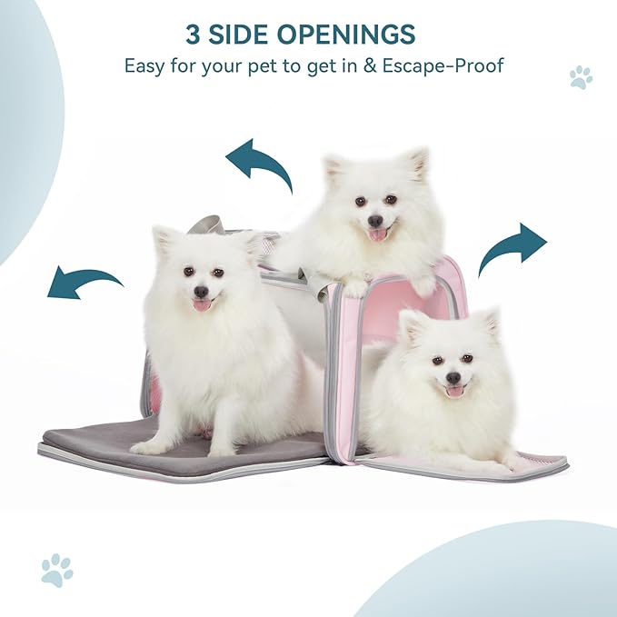 PETSFIT Cat Carrier for Large Cats 25 Lbs,