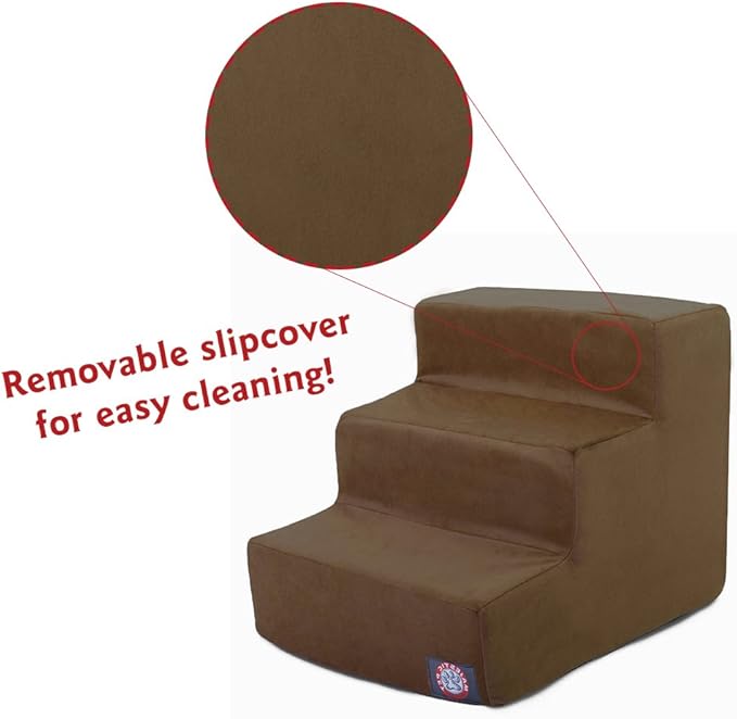 Majestic Pet 3 Step Portable Dog Stairs 250 lbs