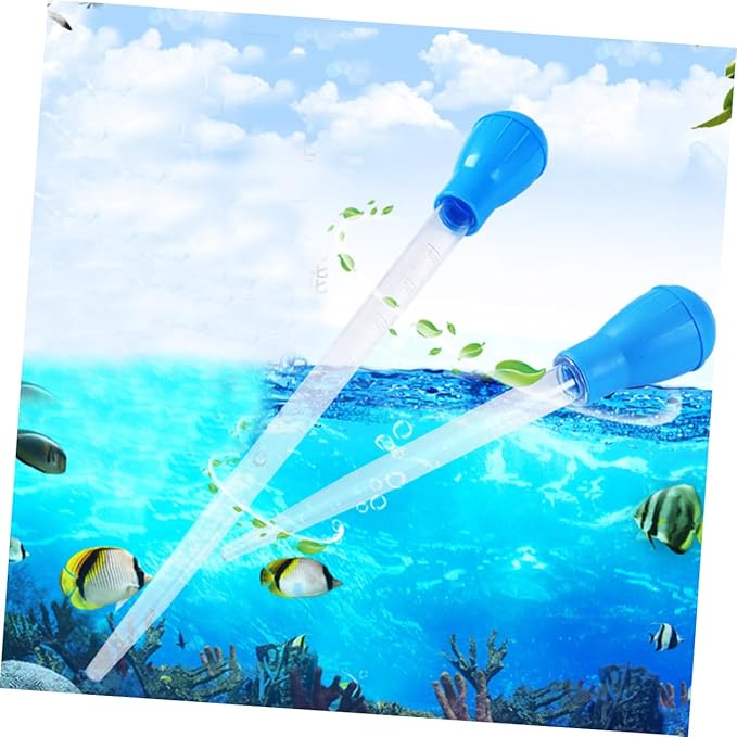 NOLITOY 6 Pcs Aquarium Water Changer Auto Feeder