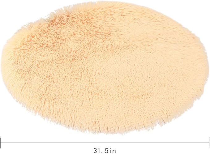 31 Inch Plush Dog Bed Mat Warm Fluffy