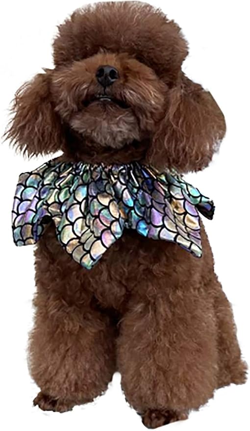 Mermaid Kitten Cat Collar Halloween Pet Holiday Accessories Dog Halloween Costume