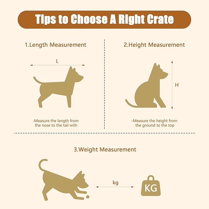 NicBex Dog Crate Furniture Dog Cage with Double Sliding Doors 2 Drawers