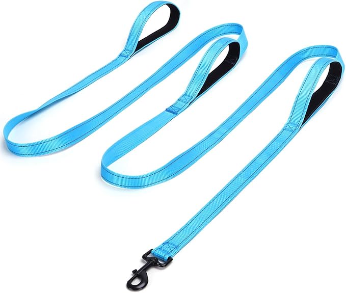 3 Handle Dog Leash 10FT Triple