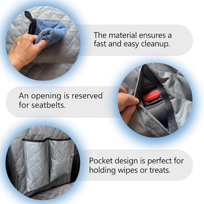 Dog Seat Cover for Tesla Model Y Tesla 3 Tesla