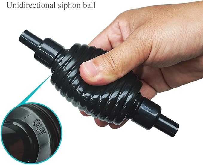 7ft Aquarium Siphon Vacuum Cleaner for Fish Tank