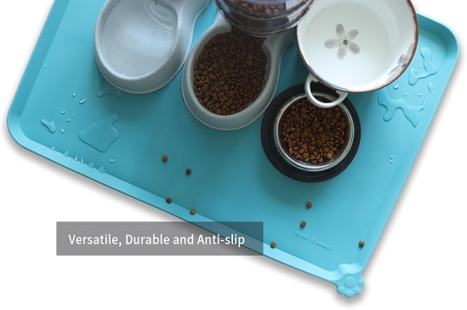 Hoki Found X-Large Silicone Pet Food Mats Tray