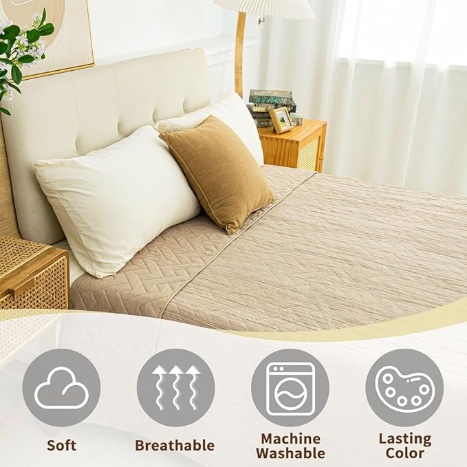 Ameritex 100% Waterproof Dog Bed Blankets double Sided