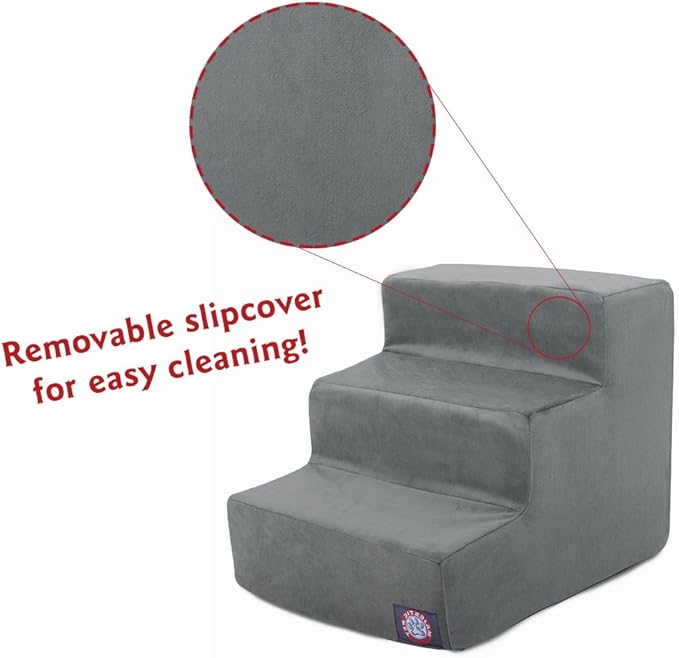 Majestic Pet 3 Step Portable Dog Stairs 25 lbs