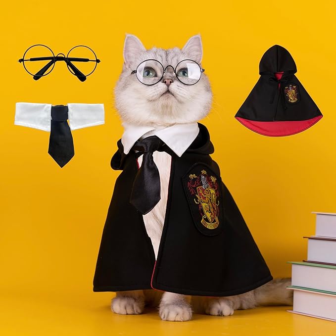 Dog cat Halloween Costume Cape